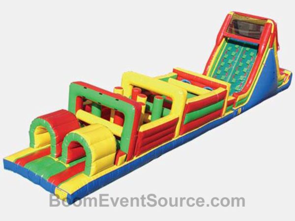 75 foot inflatable obstacle course1 75ft MEGA Obstacle Course Challenge