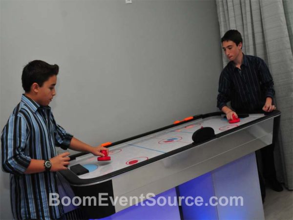 air hockey sports game rental 3 Air Hockey Table