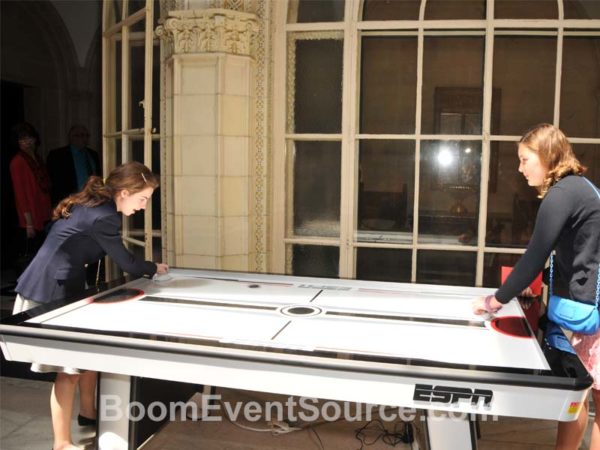 air hockey sports game rental 4 Air Hockey Table