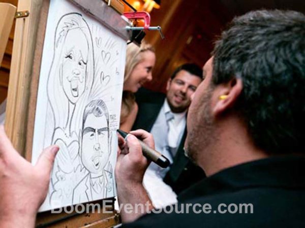 caricature artist mitzvah favor 3 Caricaturist