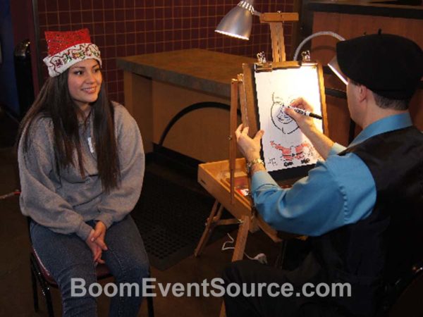 caricature artist mitzvah favor 4 Caricaturist