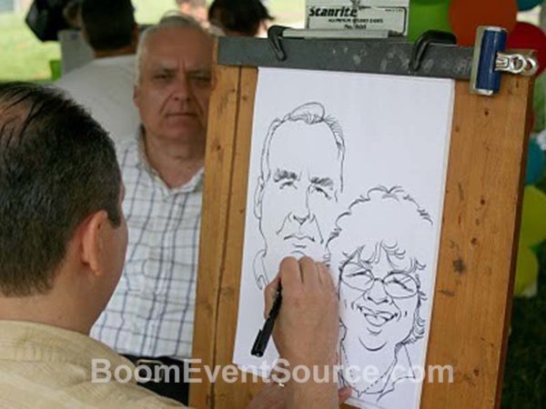 caricature artist mitzvah favor 5 Caricaturist