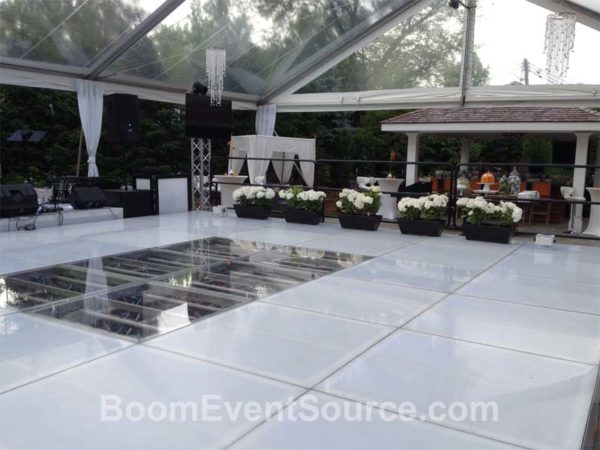 dance floor over pool rental 3 Dance Floors