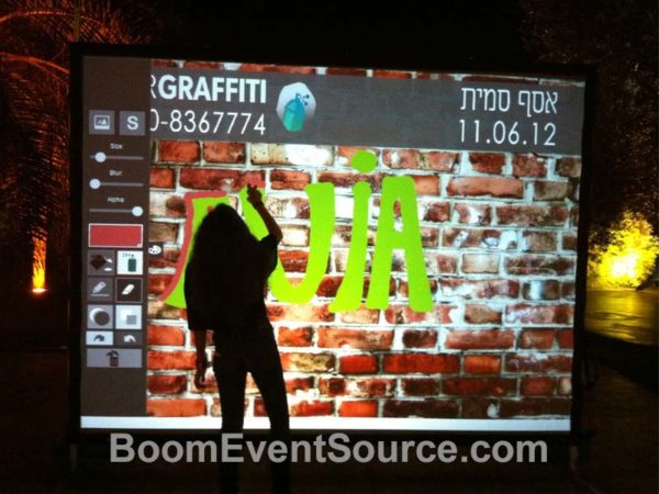 digital virtual grafitti wall rental 10 Photo Graffiti Wall