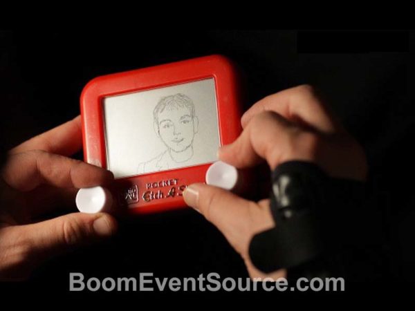 etch a sketch party favor 1 Etch-A-Sketch Artist