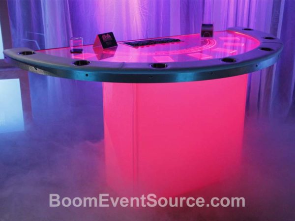 led casino table rentals 1 LED Casino Tables