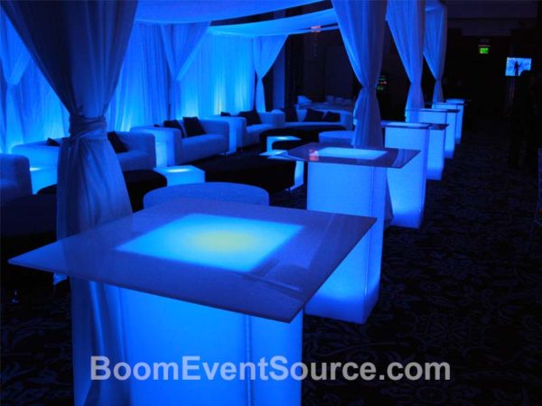 led lighted furniture for rent 3 Lighted Furniture
