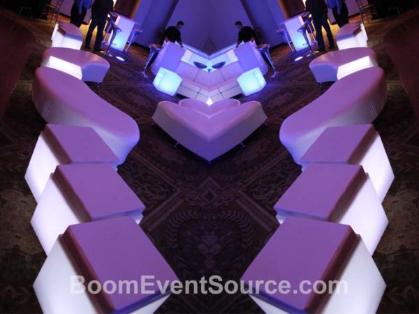 led lighted furniture for rent 5 Lighted Furniture