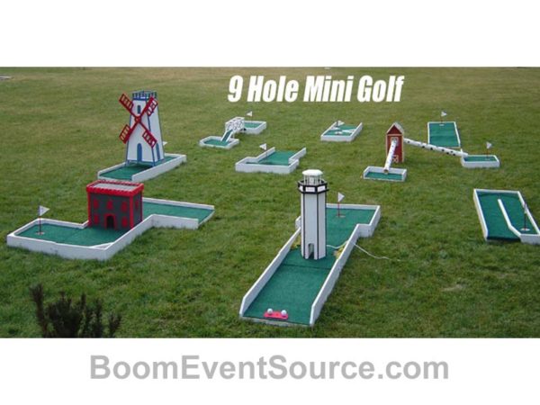 mini golf outdoor party rental 2 Mini Golf