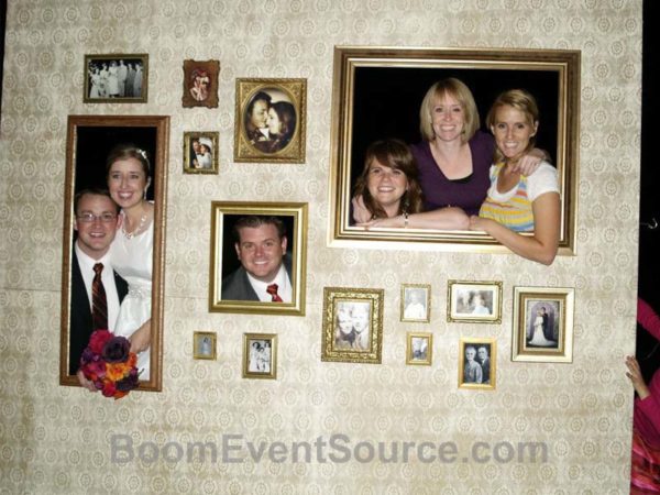 photo booth frame wall weddings 3 Photo Booth Frame Wall