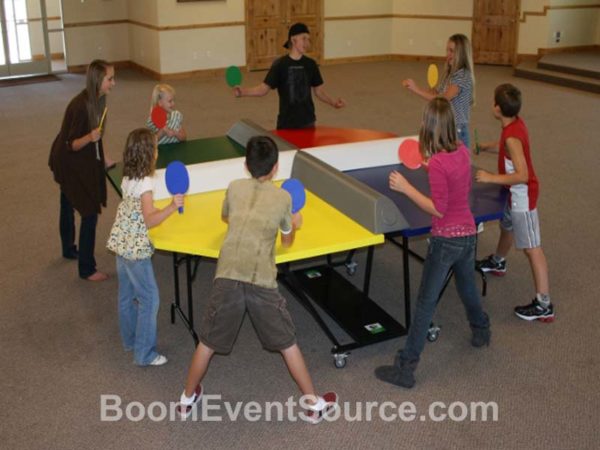 poly pong table tennis rent 2 Poly Pong