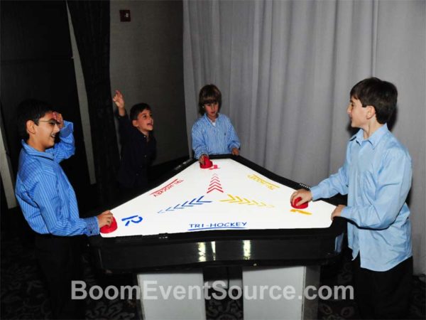 tri hockey air hocket table event rental 2 Tri Hockey