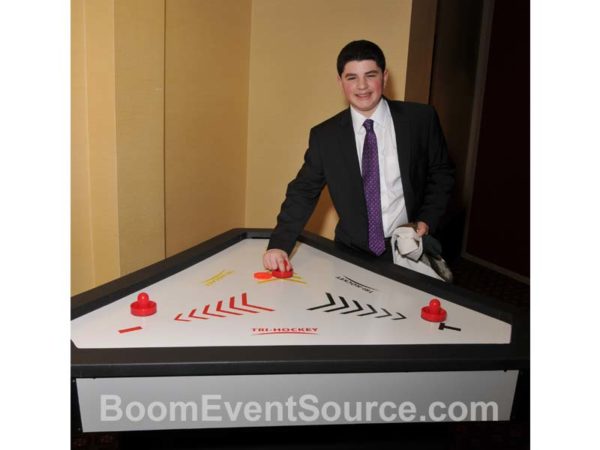 tri hockey air hocket table event rental 3 Tri Hockey