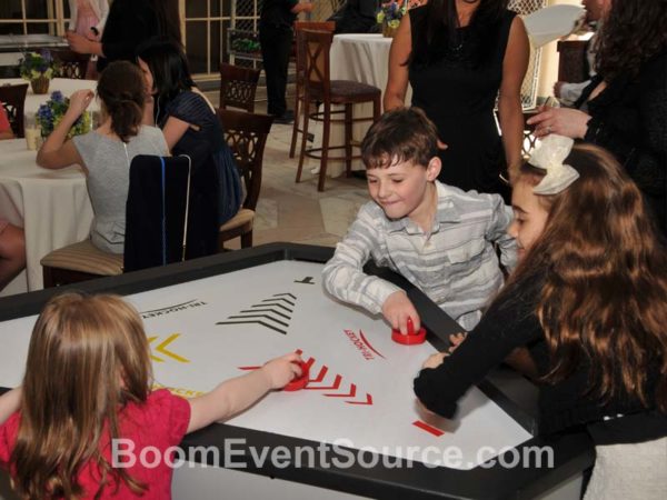 tri hockey air hocket table event rental 5 Tri Hockey