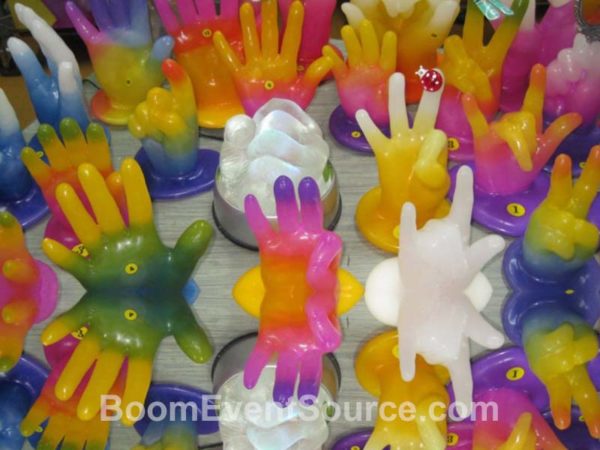 wax hands novelty party favor rental 5 Wax Hands